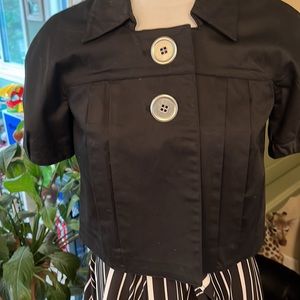 Grace Elements short black jacket